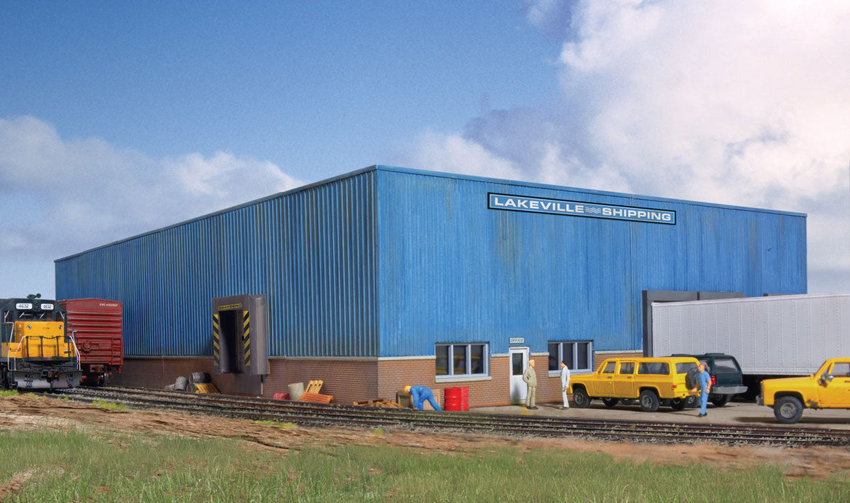 Lakeville Modern-Style Warehouse -- Kit - 12 x 19 x 4"  30.5 x 48.3 x 10.2cm-2