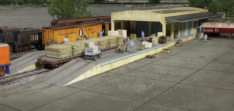 Open Air Transload Building -- Kit - 25 x 5-1/4 x 3"  63.5 x 13.3 x 7.6cm-2