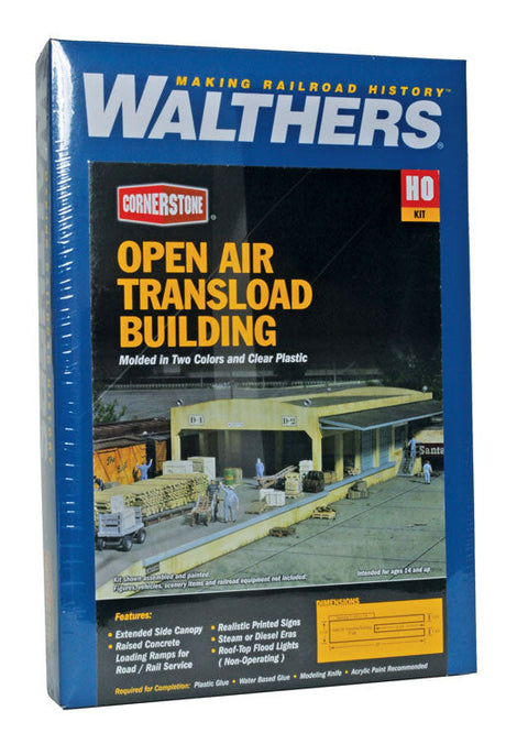 Open Air Transload Building -- Kit - 25 x 5-1/4 x 3"  63.5 x 13.3 x 7.6cm-3