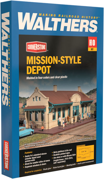 Mission-Style Depot -- Kit - 11-5/16 x 6-7/16 x 3-3/4"  28.7 x 16.3 x 9.5cm-2