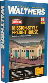 Mission-Style Freight House -- Kit - 9-1/2 x 6-1/2 x 2-1/2"  24.1 x 16.5 x 6.3cm-2