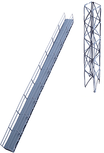 Photo-Etched Kit -- Conveyor Bridge and Support Tower