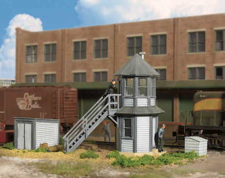 Elevated Crossing Tower pkg(2) -- Kit - 1-1/4 x 1-1/4 x 3"  3.2 x 3.2 x 7.6cm