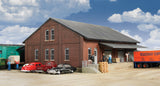 Brick Freight House -- Kit - 9-3/4 x 9-3/8 x 4-3/8"  24.8 x 23.8 x 11.1cm-2