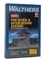 Pennsylvania Railroad Block & Interlocking Station -- Kit - 2-7/16 x 3-1/8 x 4-7/8"  6.1 x 7.9 x 12.3cm-6