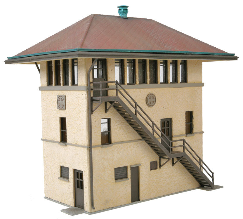 Santa Fe Interlocking Tower -- Kit - 2-7/8 x 4-7/8 x 5-1/8"  7.3 x 12.3 x 13cm-5