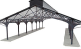 Train Shed with Clear Roof -- Kit: 22-3/8 x 11-9/16 x 6-1/4"  56.8 x 29.3 x 15.8cm-3