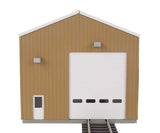 Modern Single-Track Engine House -- Kit - 11 x 4-1/4 x 4-1/4"  27.9 x 10.7 x 10.7cm-2