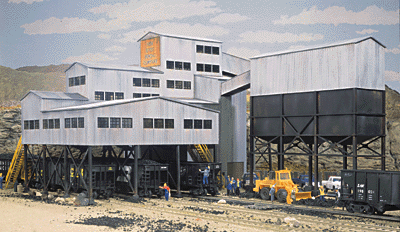 New River Mining Company -- Kit - Main Building: 12-1/2 x 9 x 9-3/8"  31.2 x 22.5 x 23.2cm-1