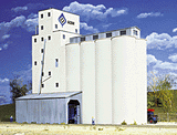 ADM(R) Concrete Grain Elevator -- Kit - 13-1/2 x 9 x 13-1/2"  33.7 x 23.7 x 33.7cm-1