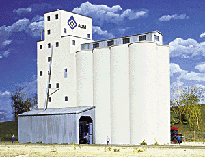 ADM(R) Concrete Grain Elevator -- Kit - 13-1/2 x 9 x 13-1/2"  33.7 x 23.7 x 33.7cm-1