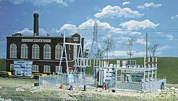 Northern Light & Power Substation -- Kit - 8-1/2 x 12-1/2"  21.6 x 31.8cm-1