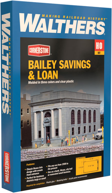 Bailey Savings and Loan -- Kit - 10-1/8 x 5-15/16 x 5-1/2"  25.7 x 15 x 13.9cm-2
