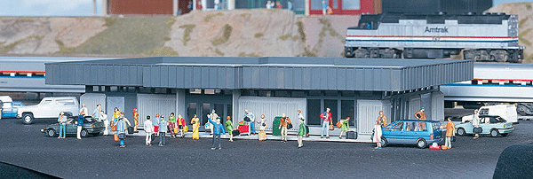 Amtrak(R) Station -- Kit - 8-1/2 x 11-13/16"  21.6 x 30cm-1