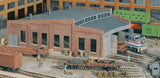 Three-Stall Roundhouse -- Kit - 14 x 14-1/4 x 4-11/16"  35.6 x 36.2 x 11.9cm-2