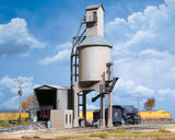 Concrete Coaling Tower -- Kit - Tower & Shed: 6-3/8 x 4-1/8 x 11"  10.5 x 16.2 x 27.9cm-2