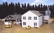 Planing Mill and Shed -- Kit - Mill: 6 x 8"  15.2 x 20.3cm; Shed: 6 x 9"  15.2 x 22.9cm-1
