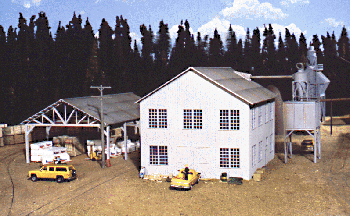 Planing Mill and Shed -- Kit - Mill: 6 x 8"  15.2 x 20.3cm; Shed: 6 x 9"  15.2 x 22.9cm-1