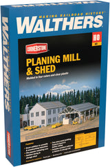 Planing Mill and Shed -- Kit - Mill: 6 x 8"  15.2 x 20.3cm; Shed: 6 x 9"  15.2 x 22.9cm-3