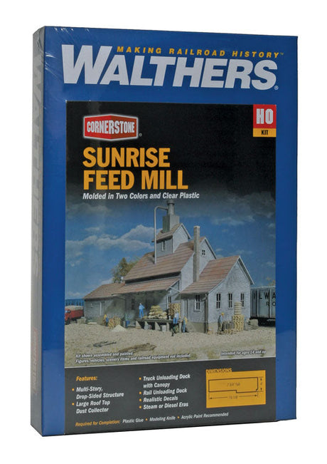 Sunrise Feed Mill -- Kit - 15-1/8 x 4 x 7-3/4"  37.8 x 10 x 19.3cm-3