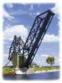 Operating Single-Track Railroad Bascule Bridge -- Kit - 33-1/2 x 3 x 11"  83.7 x 7.5 x 27.5cm-1