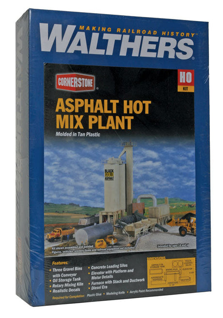 Black Gold Asphalt Hot Mix Plant -- Kit - 9-3/4 x 14-1/8 x 10-1/2"  24.3 x 35.3 x 26.2cm-3