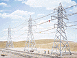 High-Voltage Transmission Tower -- pkg(4) - Kit - 2-1/2 x 2-1/2 x 9-3/8"   6.4 x 6.4 x 23.8cm-1