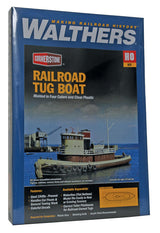 Railroad Tugboat -- Kit - 13 x 3-1/2 x 3-7/8"  32 x 8.7 x 9.6cm-2