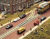 Brick Street System -- Straight Sections pkg(10) with Accessories-1