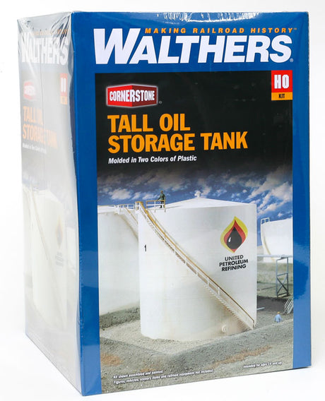 Tall Oil Storage Tank w/Berm -- Kit - Tank: 6" Diameter x 6-1/4" Tall  15.2 x 15.9cm-2