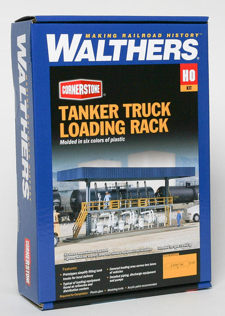 Tanker Truck Loading Rack -- Kit - 7 x 3-1/2 x 3-3/16"  17.8 x 8.9 x 8.1cm-2