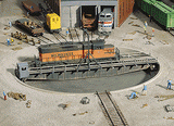 90' Turntable -- Kit - Pit Diameter: 13-3/16"  33cm; Bridge Holds Loco Up To 12-3/8"  30.9c-1
