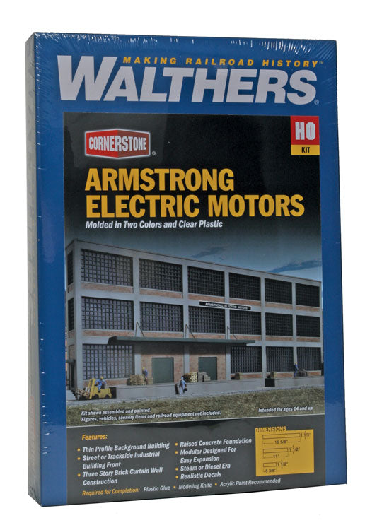 Armstrong Electric Motors Background Building -- Kit-4