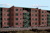 Parkview Terrace Background Building -- Kit - 7-3/4 x 2-3/16 x 6"  19.7 x 5.6 x 15.2cm-2