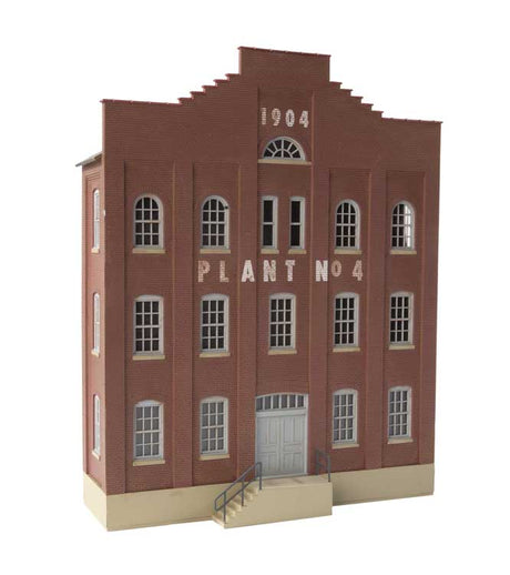 Plant No. 4 Background Building -- Kit - 6 x 2-1/4 x 7-1/2"  15 x 5.6 x 18.7cm-3