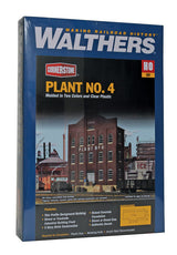 Plant No. 4 Background Building -- Kit - 6 x 2-1/4 x 7-1/2"  15 x 5.6 x 18.7cm-5