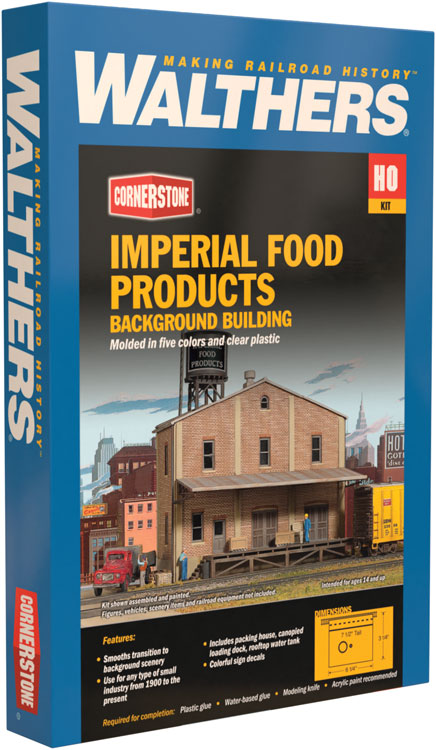 Imperial Food Products Background Building -- Kit - 6-1/4 x 3-1/4 x 7-1/2"  15.9 x 8.3 x 19cm-2