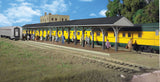 Wood Station Shed & Platform -- Kit - 4 Sections Each: 5-5/8 x 2-3/8 x 2-3/8"  14 x 5.9 x 5.9cm-2
