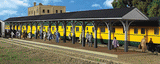 Wood Station Shed & Platform -- Kit - 4 Sections Each: 5-5/8 x 2-3/8 x 2-3/8"  14 x 5.9 x 5.9cm-1