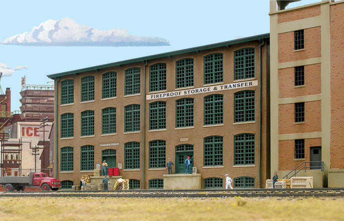 Fireproof Storage and Transfer Background Building -- Kit-2