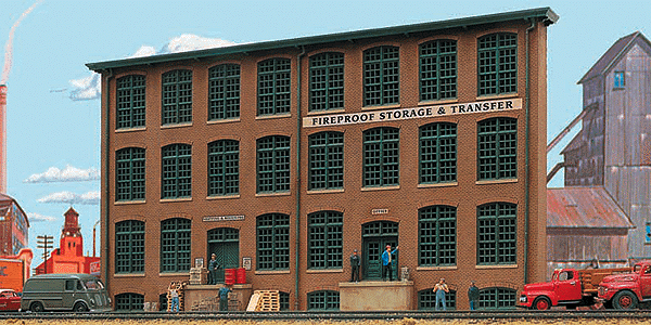 Fireproof Storage and Transfer Background Building -- Kit-1