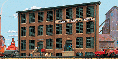 Fireproof Storage and Transfer Background Building -- Kit-1