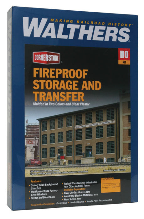 Fireproof Storage and Transfer Background Building -- Kit-3