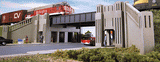 Art Deco Highway Underpass -- Kit - 13-7/8 x 11 x 6" 35.2 x 27.9 x 15.2cm-1