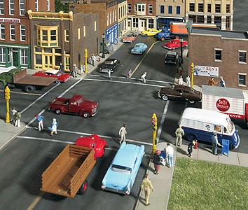 Asphalt Street System -- Kit - Complete Set-1