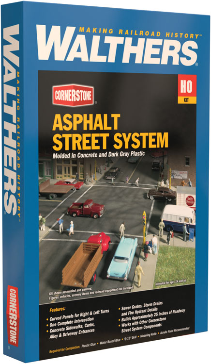 Asphalt Street System -- Kit - Complete Set-2