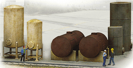 Industrial Tanks Detail Set -- Kit