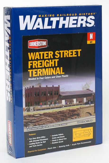 Water Street Freight Terminal -- Kit - 11 x 3-1/2"  27.5 x 8.7cm-2