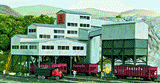 New River Mining Company -- Kit - Main Bldg: 7-1/2 x 5-3/8 x 5-5/8"; Truck Bldg: 4-1/4 x 1-5/8 x 4-3/8"-1