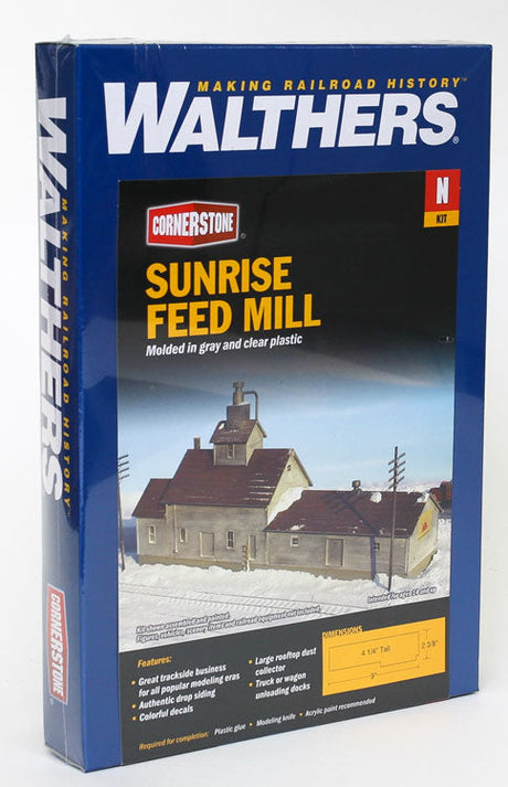 Sunrise Feed Mill -- Kit - 9 x 2-3/8 x 4-1/4"  22.8 x 6 x 10.6cm-6